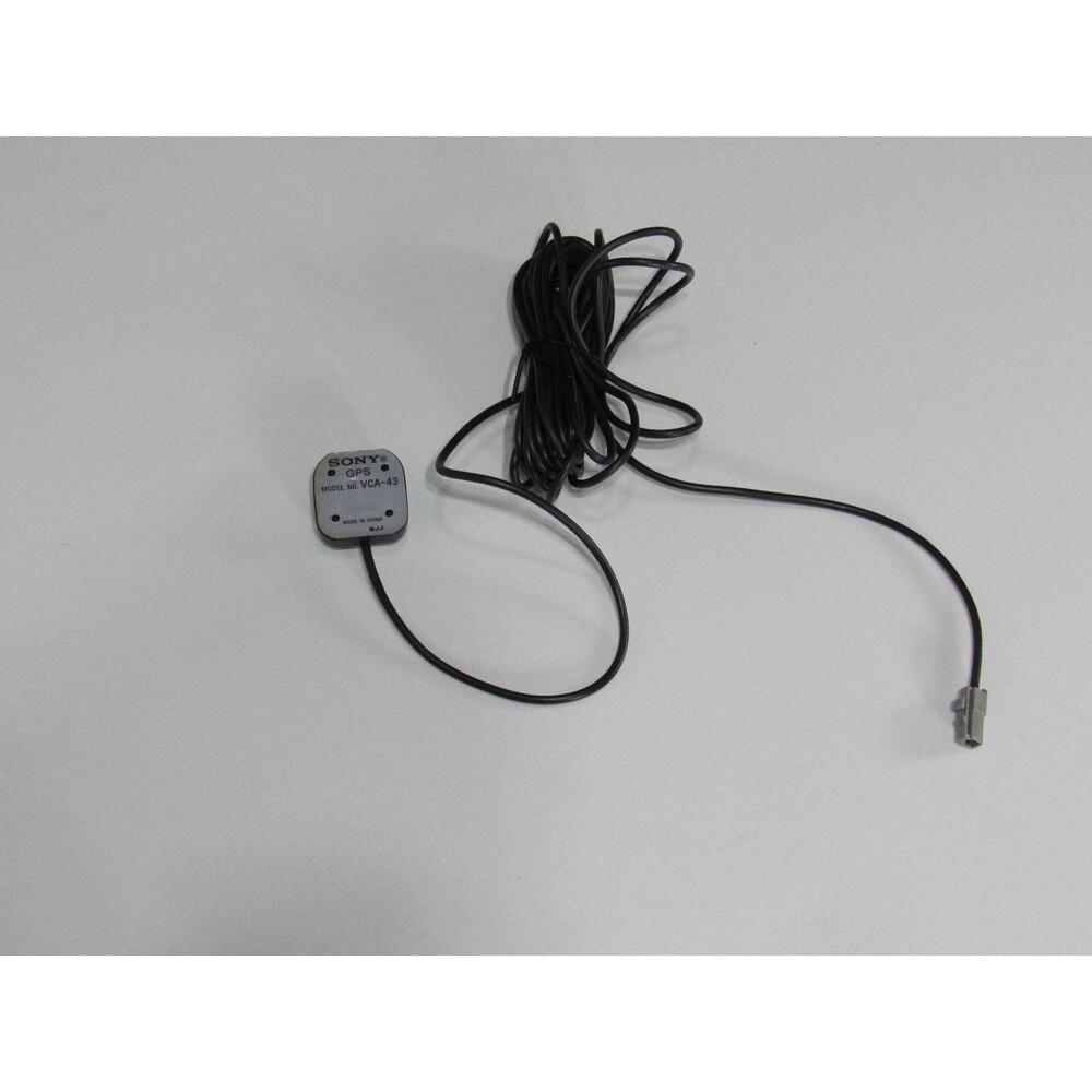 SONY GPS Receiver Module VCA-43 Wired Antenna Gray Black
